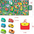 31.5"X67" 6 beetoy Car Rug, Play Mat with Roads for Kids - Portable, Anti-Slip, Educational City Life Traffic Carpet