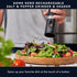 Electric Salt and Pepper Grinder Set, Rechargeable Automatic Shakers with LED Light, Set of 2 Electric Pepper and Salt