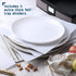 Fine China Storage Containers – Platter Storage Case, Hard Shell, Quilted, Stackable 16”x12.5”x3.5” with Zipper,