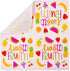 Sparkle and Bash 50-Pack Twotti Fruity Birthday Cocktail Napkins, 5 x 5 in Folded, Pink 2-Ply Absorbent
