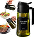 XBllcyiv 16oz/470ml Glass Olive Oil Sprayer for Cooking - 2 in 1 Olive