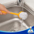 5.5 25cm Pack 3 MR.SIGA Round Dish Brush, Size: Dia x