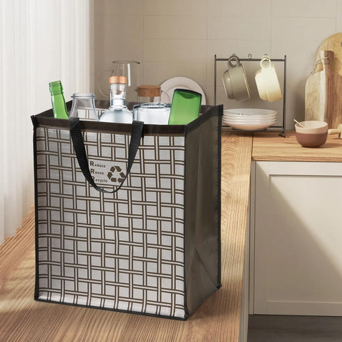12 Set 2 Lily queen Recycle Bin Bags for Kitchen Home Trash Cans Sorting Bins Gallon