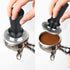 Espresso Coffee Hand Tamper, 58mm Aluminum Handle Spring Loaded Calibration Tamper with Stainless Steel Base