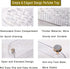 Small Bathroom Trays for Counter - Countertop Makeup Organizer Tray for Vanity, Clear Perfume and Cosmetics Tray
