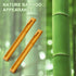 2 Pieces Bamboo Wood Incense Holder for Sticks, Adjustable Angle Incense Burner with Ash Catcher, 9.8 Inches