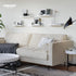 5 Set RICHER HOUSE White Floating Shelves, Wall Mounted Shelves for Wall Decor, Modern Picture Ledge Shelf with Lip