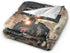 HSYOYO 80"x60" Train Travelling Throw Blanket Fluffy Fleece Blankets Vintage Lightweight Travel Blanket Indoor Outdoor