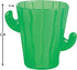 Fun Express Set of 12 Plastic Cactus Shot Glasses, 2 oz, BPA Free, Green, Fiesta and Cinco de Mayo Party Supplies