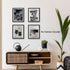 NaZaUK 70s 8x10 Retro Black And White Newspaper Poster What If It All Works Out Canvas Wall Art Positive Trendy Preppy