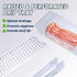 Caylielam 2-Pack Bacon Keeper Containers for Refrigerator, Airtight Fridge Meat Food Storage Boxes with Lids and Tongs