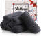 Face Towels 6 Pack, 13x13 inch Extra Large Grey Wash Cloths on