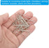 100 Pack 2.5mm 38mm PATIKIL Chandelier Connector Clip Pins, OD x L Chandelier Replacement Prism Copper Pins