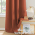 Curtains,Grommet 52 84 Inch Set 2 H.VERSAILTEX Holiday Decor Thermal Insulated Blackout Curtains for Bedroom Room