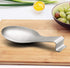LIANYU Stainless Steel Spoon Rest, Heavy Duty Spatula Ladle Holder, Dishwasher Safe