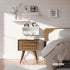 Set 3, RICHER HOUSE White Floating Shelves of Modern Bathroom Shelves Wall Mounted Shelves for Wall Decor, Over Toilet