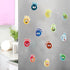 40 Pcs Face Emotional Feelings Funny Refrigerator Magnets, Cute Round Decorative Mood Magnets for Kitchen