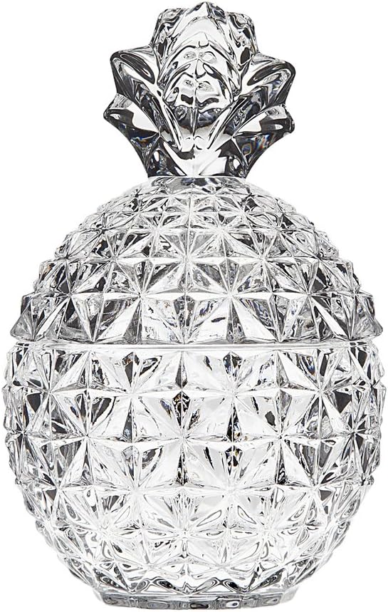 Godinger Covered Box in Pineapple Design