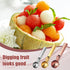 3 Frozen Skylety Pcs Ice Cream Scoops with Trigger Multiple Size Ice Cream Scooper Stainless Steel Cookie Scoop