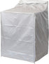 QLLY Washer/Dryer Cover for Top-loading Machine, Waterproof, Dustproof, Sun-Proof, W29”D28”H43” (Basic Silver)