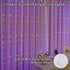 300 8 9.8x9.8Ft LED Curtain String Lights, Fairy Lights with Light Modes, Remote USB Plug Fairy String Lights