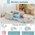 2-in-1 Tiita Kids Sofa, Kid Sofa, Convertible Children Couch to Lounger, Flip Out Kids Chair, Glow in The Dark Toddler