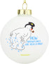 Tree Buddees Funny Snowman Farting Glass Bulb Ornament - How Snowflakes are Really Made!