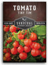 Tiny Tim Tomato Seeds - Dwarf Cherry Tomatoes for Planting Indoors or