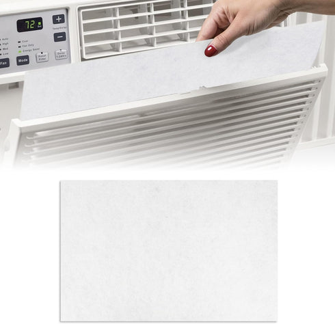 Room Air Conditioner Filter Replacement, 24" x 15" x 1/4" for Window AC Units, Cut-to-fit Filters.