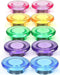 DIFIT 10 PCS Fridge Magnets, Small Round Refrigerator Magnets, Cute Whiteboard Magnets for Kitchen Home Office Gift