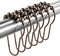 Titanker Set of 12 Rust-Resistant Metal Shower Curtain Hooks Rings for Bathroom Shower Rods