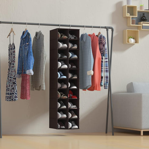 Libeder Closet, Closet 20 12''W12''Dx 50''H Hanging Shoe Organizer for Hanging Organizers Section Shoe Shelves, Space