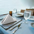 Restaurant Cloth Napkins, Set of 12 Pack, Commercial Quality 20 x 20 Ins, MJS Linen Washable Table Napkins