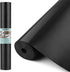 Shelf Liners for Kitchen Cabinets, Non-Adhesive EVA Material Drawer Liner, Washable Fridge Liner 11.8 x 59 Inches Black
