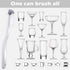 5 Piece Cleaning Dish Scrub Brush Kitchen Sink Bathroom Brushes, Household Pot Pan Dishwasher Edge Corners Grout Deep