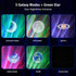 MHAZDZE Galaxy Projector for Bedroom, Star Projector, White Noise with Bluetooth Speaker, Timer, Night Light,for Party