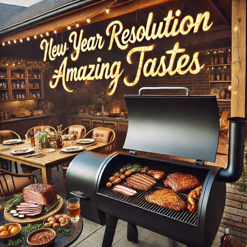 Must-Have Best Meat Smoking Guide Magnet with 47 Meats Smoking Time & Target Temperature for BBQ Grill