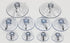 Suction Cup Hooks Combo Pack - 10 Pack, Powerful Window Hanging Suction Cups for Glass, Mirrors, Doors | 2 Large, 4