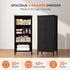 4 Closet Sweetcrispy Fabric Drawer Small Dresser, Bedside Nightstand with Wooden Top Sturdy Frame, Entryway Bedroom