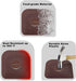 Pan Scraper - 5 Pcs Non Scratch Pot Scraper for Cast Iron, Sturdy Kitchen Tool for Cleaning
