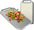 Titanium Cutting Board for Kitchen Dual-Sided Scratchless Pure Titanium & PP Surface,