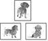 Summit Designs Dachshund Wall Art Set of 4 (8x10) Unframed Prints – Cute Dog-Themed Decor for Kids’ Rooms and Dog Lovers
