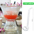 4 Pieces 1 oz Clear Ladle, Small Gravy Ladle with Long Handle for Serving Dressings and Sauces