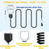 500W 50Gal Magoog Chicken Water Heater, Chicken Water Deicer for Plastic Waterer, Liverstock Water Heater, Cast