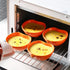 Ramekins Set of 6 - 6 Ounces Oven Safe Ceramic Bowls for Baking Souffle, Pudding, Dip, Sauce - Orange
