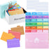 Outus 36 Pieces Recipe Card Dividers: 24 Labelled and 12 Blank Tabs for 4 x 6 Inch Cards Organize