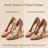 SYBL 10Pcs/5 Pair Durable Clear Acrylic Shoe Display Stand Shoe Supports Shaper Forms Inserts for Shoe Store Retail