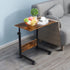 Henf Mobile Sofa Side Table Rolling Bed Table Snack Table, Height Adjustable Portable Laptop Computer Stand Desks