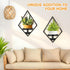 2 Pack Sbosbo Wall Plant Holder, Metal Floating Shelves Indoor, Window Sill Plant Shelf for Bedroom Bathroom Living