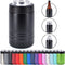 4-in-1 Stainless Steel 12 oz Double Wall Vacuum Insulated Can or Bottle Cooler, Fits 16 oz Cans - Black